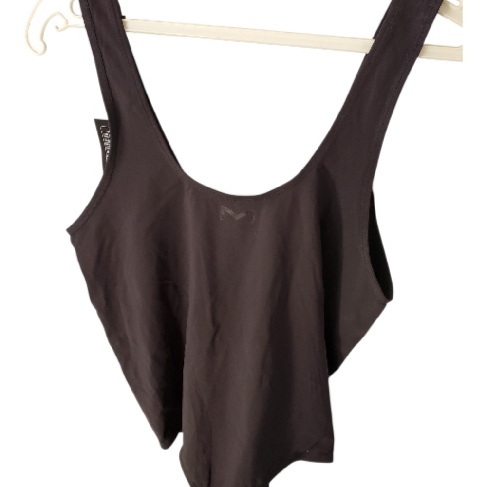 Maidenform Women's Black Seamless Slimming Bodysuit Size XXL thong Back